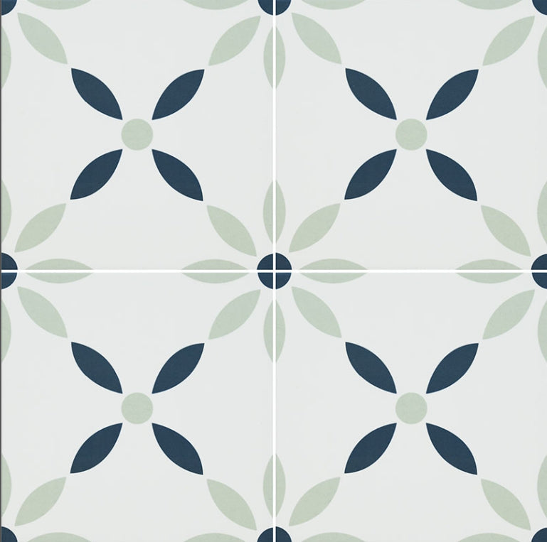 Zaria Greta Encaustic Tile