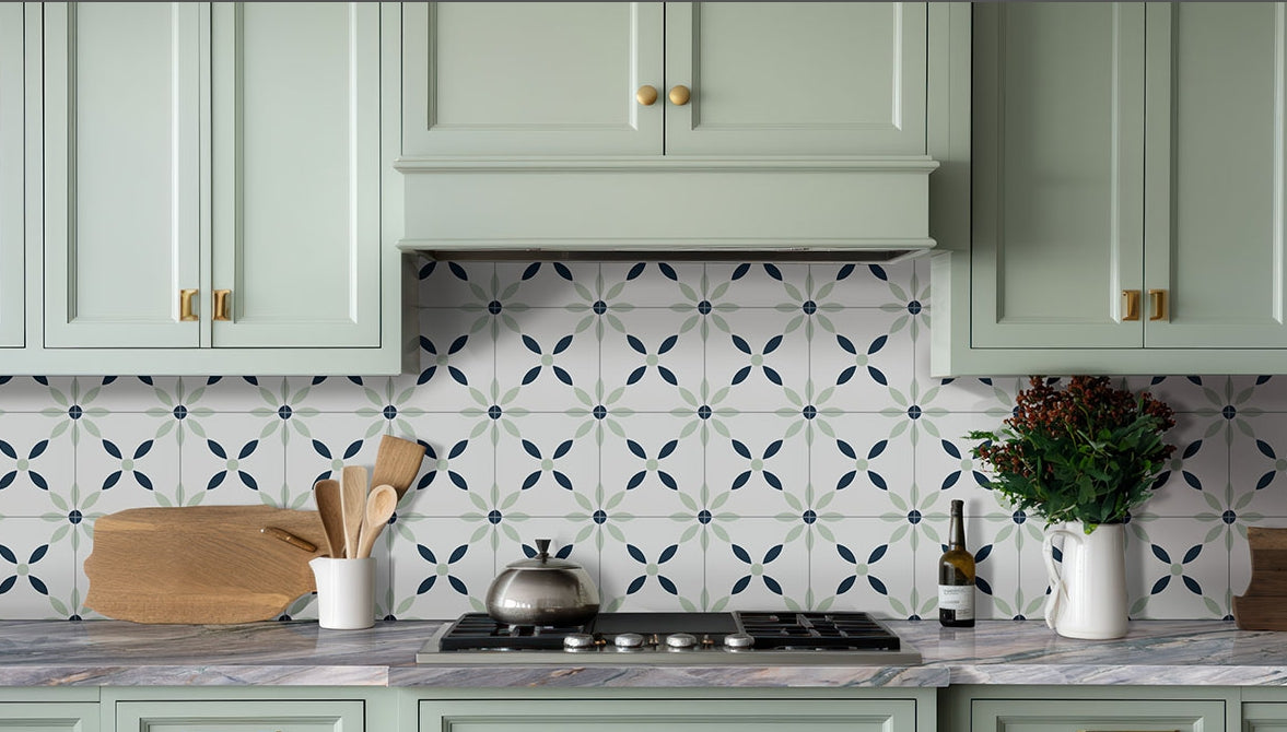 Zaria Greta Encaustic Tile