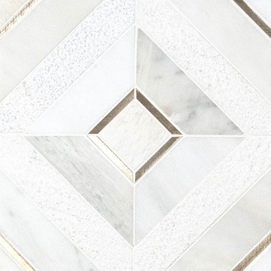 Luxor Verona Gold Pattern Tile