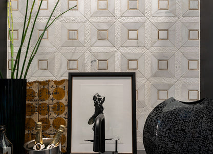 Luxor Verona Gold Pattern Tile