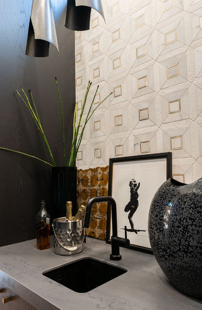 Luxor Verona Gold Pattern Tile