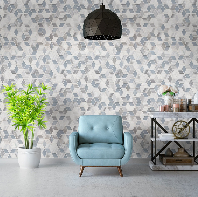 Harlow Cube Pattern Tile