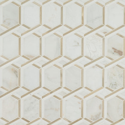 Luxor Royal Link Gold Pattern Tile