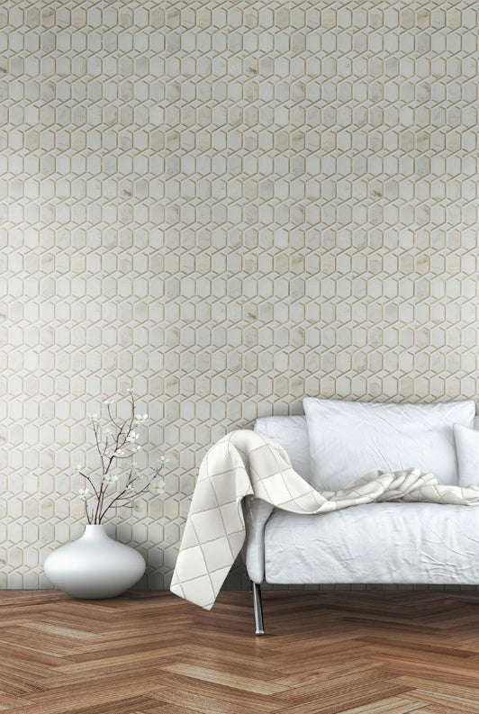 Luxor Royal Link Gold Pattern Tile