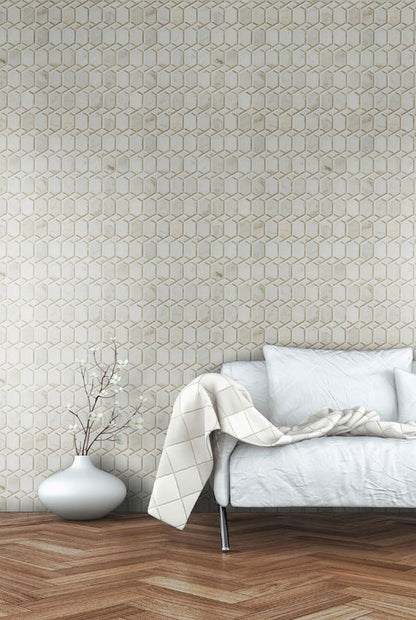 Luxor Royal Link Gold Pattern Tile