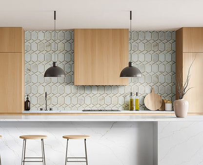 Luxor Royal Link Gold Pattern Tile