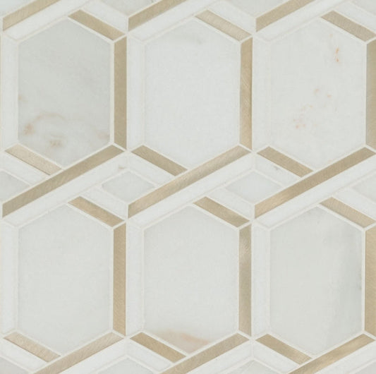 Luxor Royal Link Gold Pattern Tile