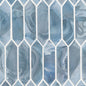 Blue Shimmer Picket Glass