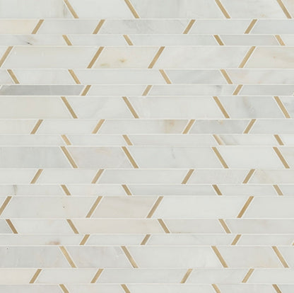 Luxor Metro Gold Pattern Tile