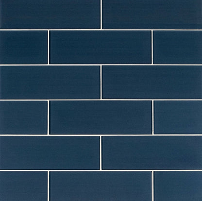 Hyde Midnight Glass Subway Tile