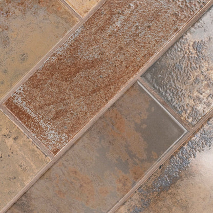 Marza Rust Subway Tile