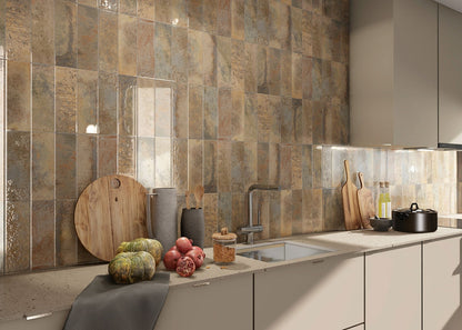 Marza Rust Subway Tile