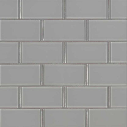 Hyde Oyster Gray Subway Tile 2x4