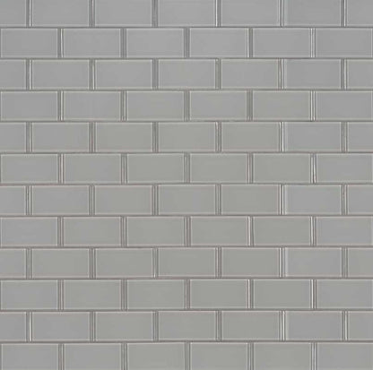 Hyde Oyster Gray Subway Tile 2x4