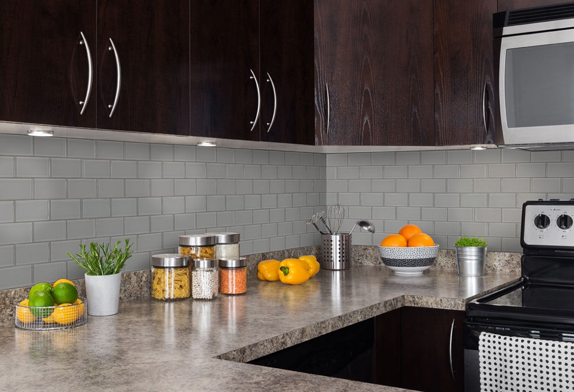 Hyde Oyster Gray Subway Tile 2x4