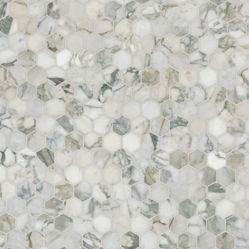 Coronado 2" Hexagon Honed Tile