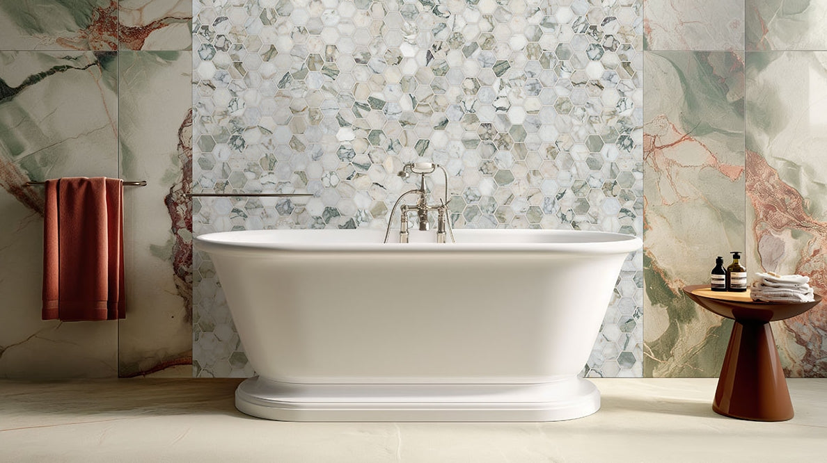 Coronado 2" Hexagon Honed Tile