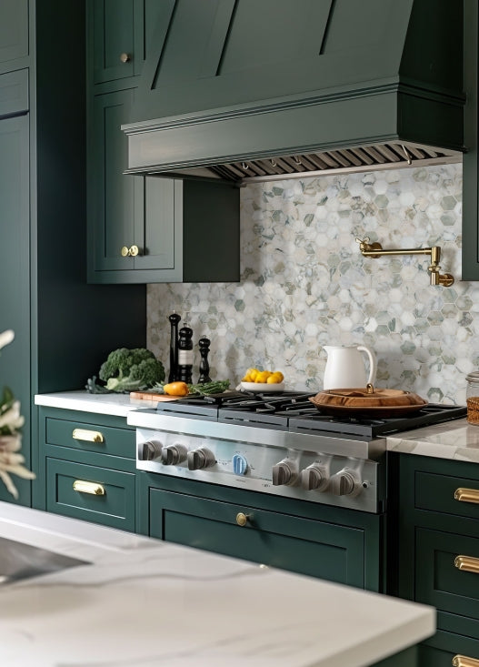 Coronado 2" Hexagon Honed Tile