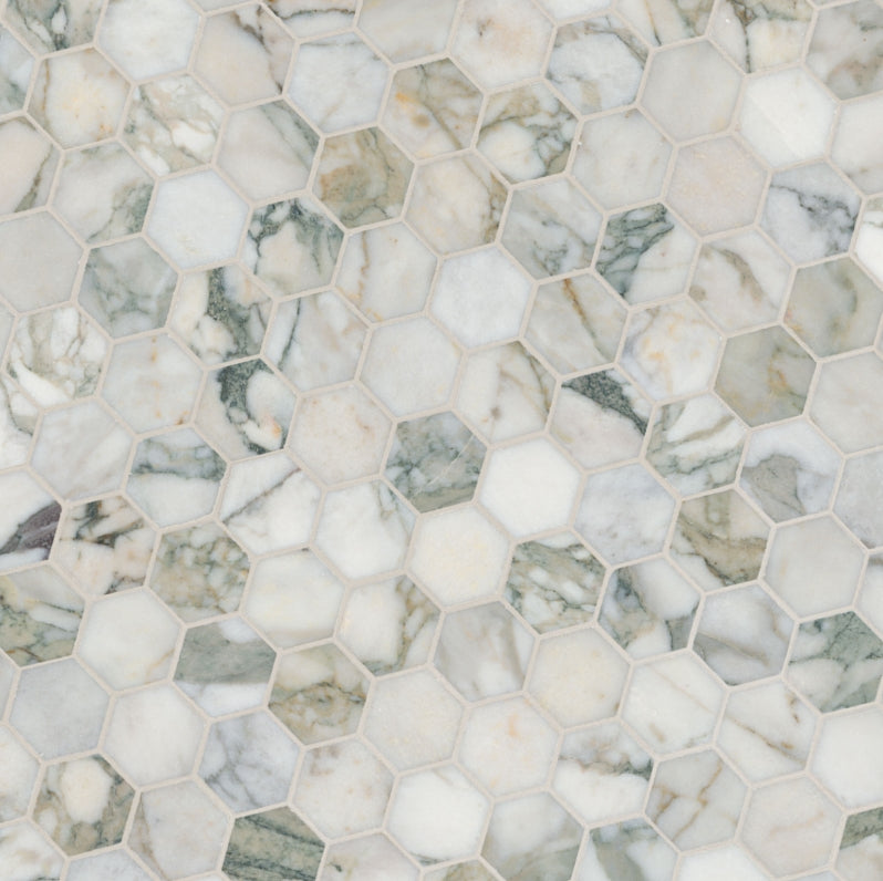 Coronado 2" Hexagon Honed Tile