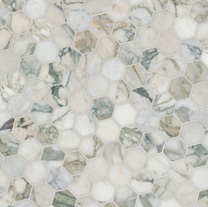 Coronado 2" Hexagon Honed Tile