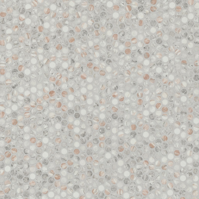 Briar Rosa Penny Round Tile