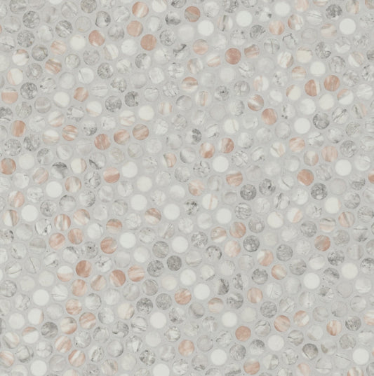Briar Rosa Penny Round Tile