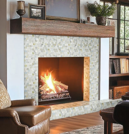 Cloudland 2" Hexagon Polished Tile