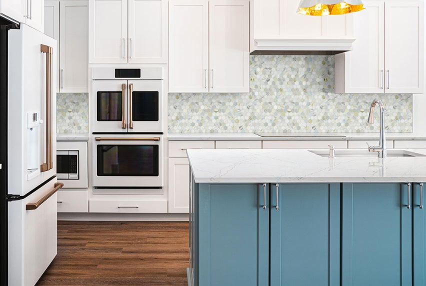 Cloudland 2" Hexagon Polished Tile