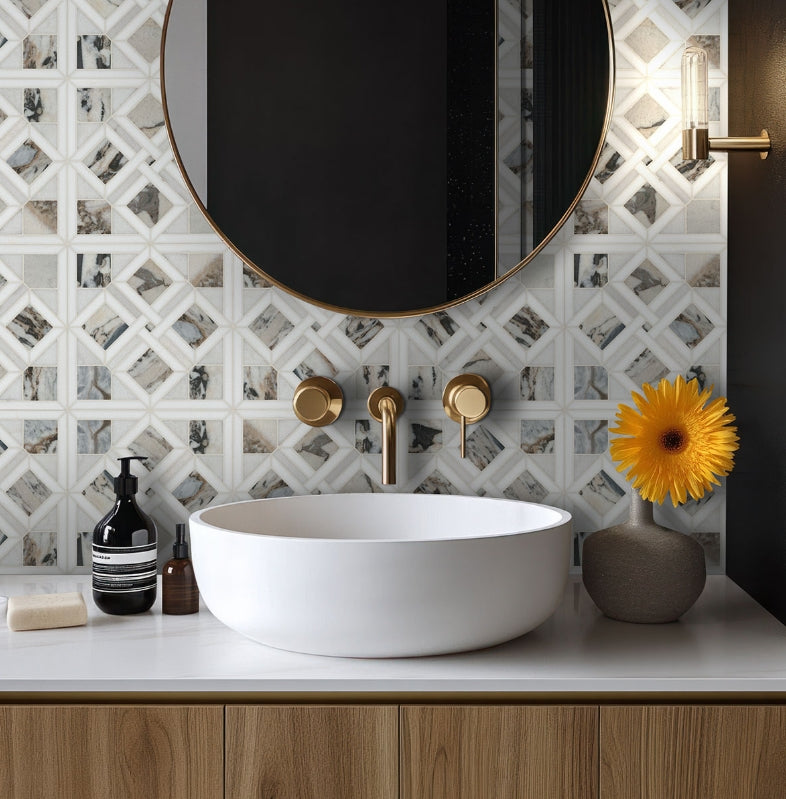 Tessere Pattern Polished