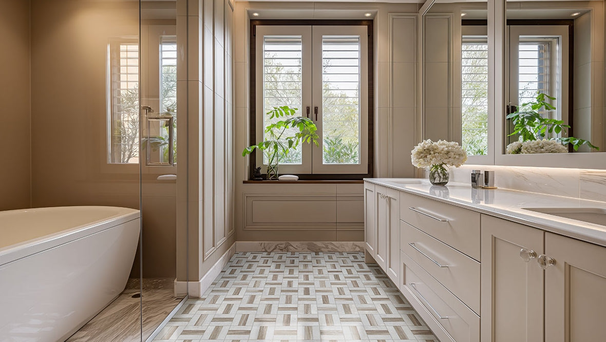 Winslow Weave Polished Tile