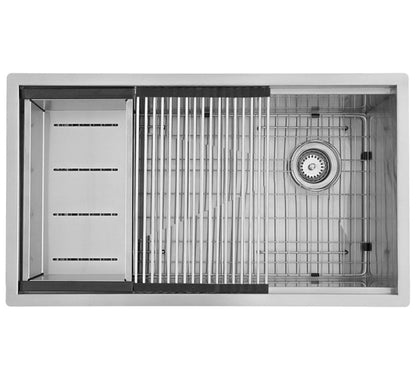 SINGLE BOWL HANDCRAFTED WORKSTATION 3319
