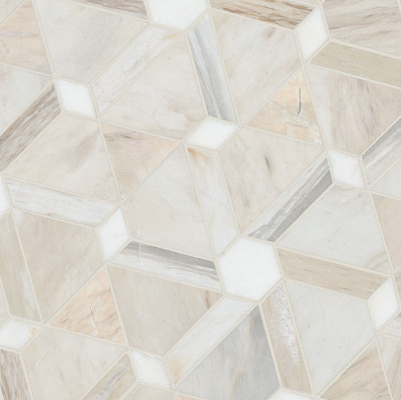 Angora Floralis Polished Tile