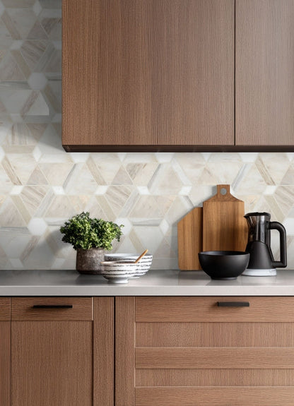 Angora Floralis Polished Tile