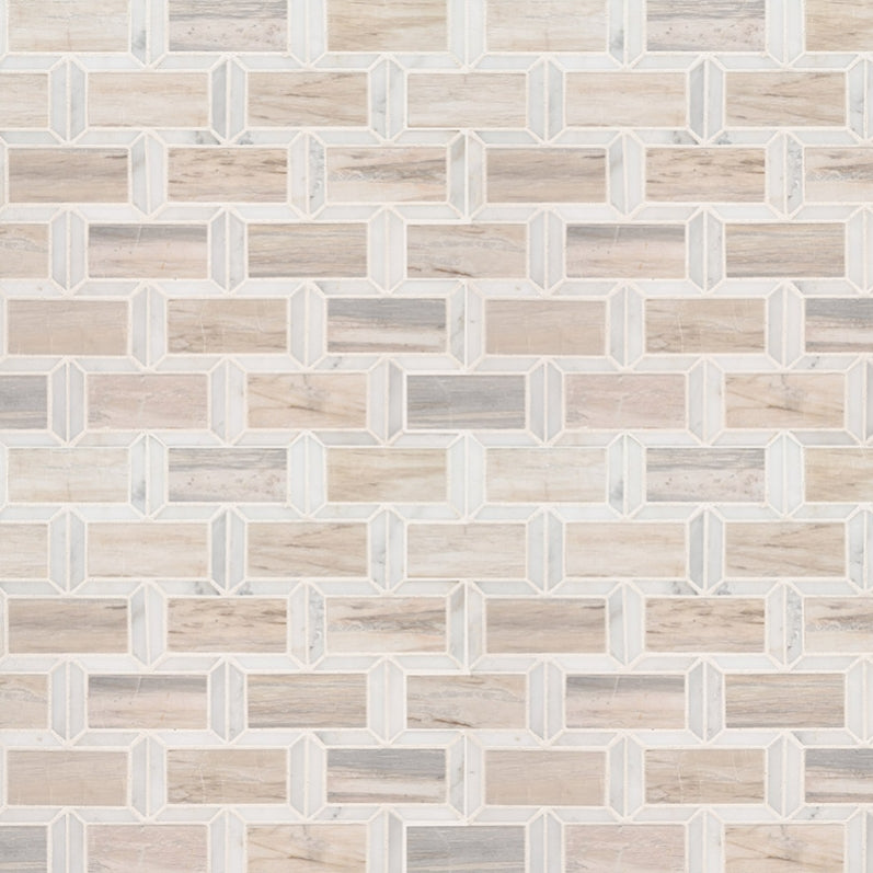 Angora Framework Polished Subway Tile
