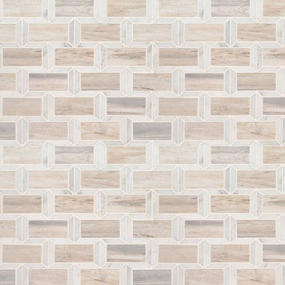 Angora Framework Polished Subway Tile