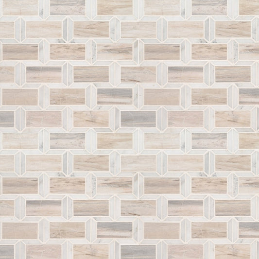Angora Framework Polished Subway Tile