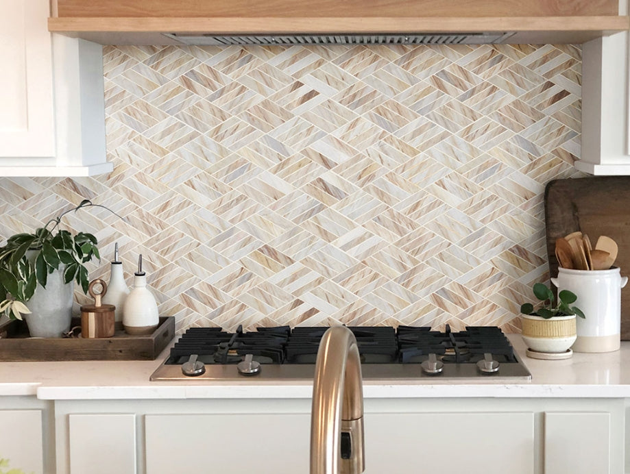 Angora Rhombus Polished Tile