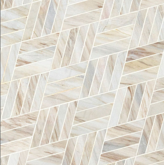 Angora Rhombus Polished Tile