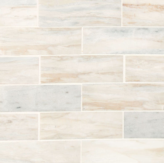 Angora Subway Polished Tile 2x6