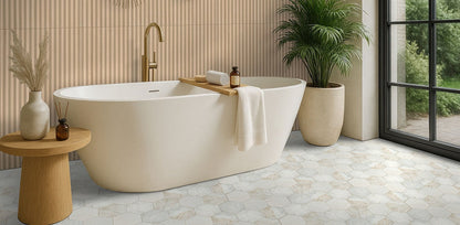 Arabescato Venato 8" Hexagon Honed