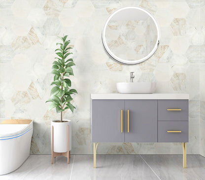 Arabescato Venato 8" Hexagon Honed