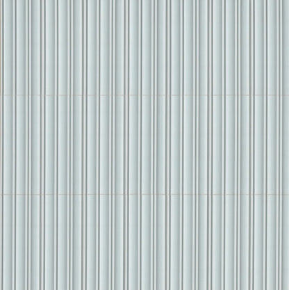 Folk Sky Fluted Tile