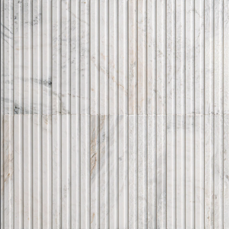 Arabescato Venato Tile 4x12 Slat Honed