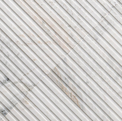 Arabescato Venato Tile 4x12 Slat Honed