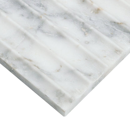 Arabescato Venato Valentino Fluto 12x24 Honed