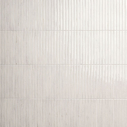 Gems Bianco Fluted Tile