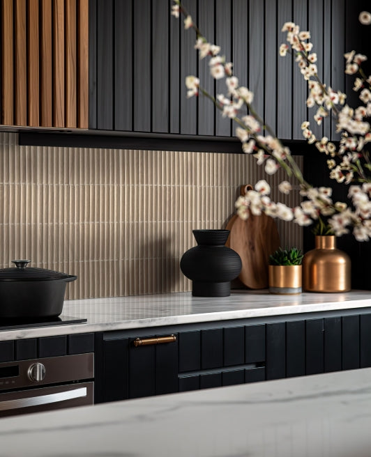 Sinfonia Piano Camel Fluted Tile