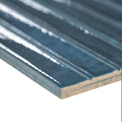 Gems Cobalto Fluted Tile