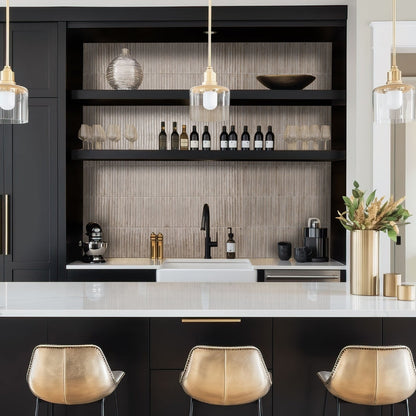 Gems Grigio Fluted Tile