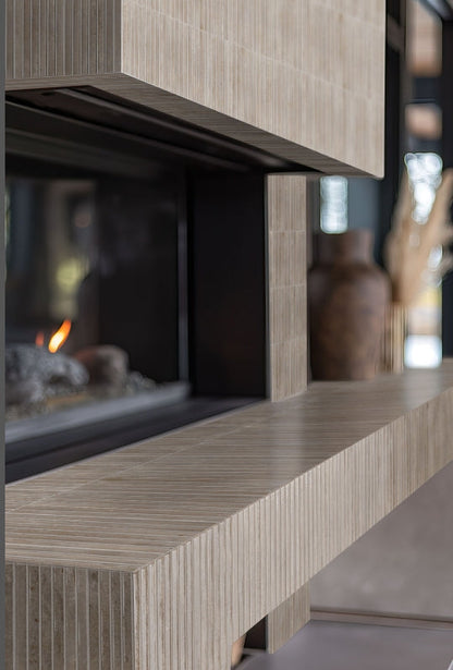 Gems Grigio Fluted Tile
